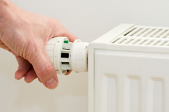 Grebby central heating installation costs